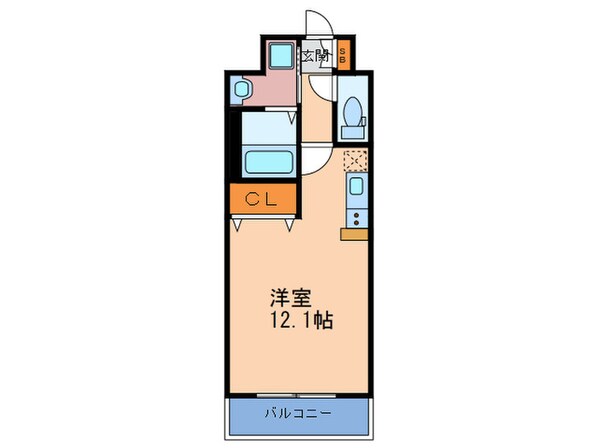 CUOREの物件間取画像